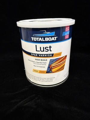 Lust Marine Varnish, High Gloss Finish for Wood, Boats, Outdoor Furniture
