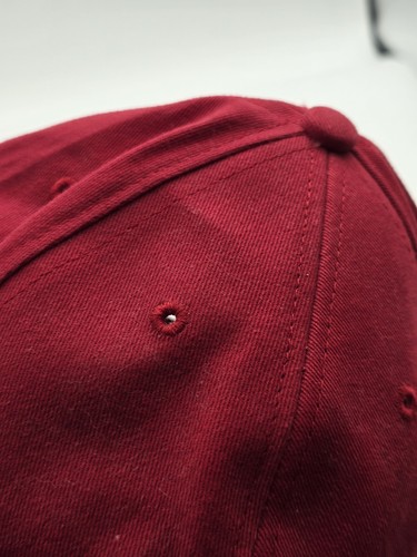 Vintage Nike Hat Cap Adjustable Red Silver Tag Y2K - Picture 5 of 16