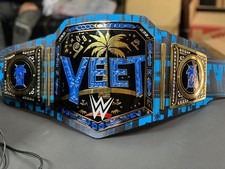 YEET Heavyweight Wrestling Championship Belt Title Replica Belt 2MM adult size