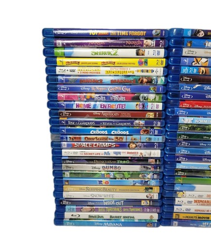 Blu-Ray Lot 50 With Family Disney Dreamwork Kids Blu ray lot 50 Unit Childrens - Bild 2 von 7