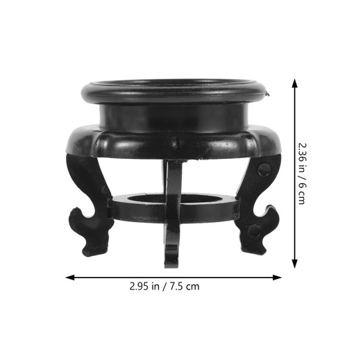 Clear Sphere Display Stand Plastic Crystal Ball Holder Table Centerpiece - Foto 8 di 12