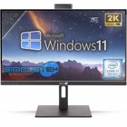 All IN One 24 " 2K 75Hz i7 8° mit Gen Win 11 RAM 16GB SSD 960GB Gpu RX550 4GB