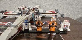 LEGO 9493 STAR WARS X-WING STARFIGHTER  100% COMPLETE RETIRED free shipping 