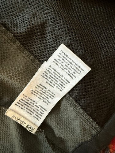 Kids Columbia Jacket Windbreaker Size M - Picture 7 of 8