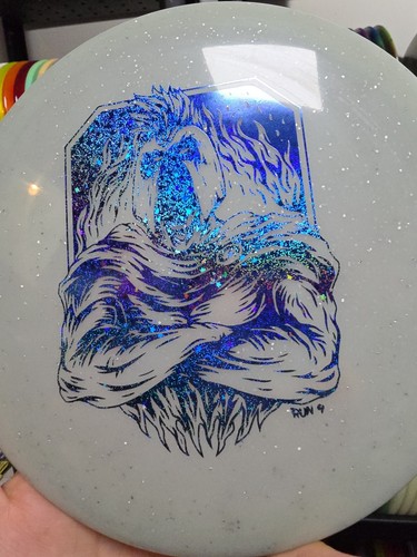 Infinite Mf Glow C-blend Centurion White 173-5g #3 Disc Golf Driver Metal Flake - Picture 10 of 10