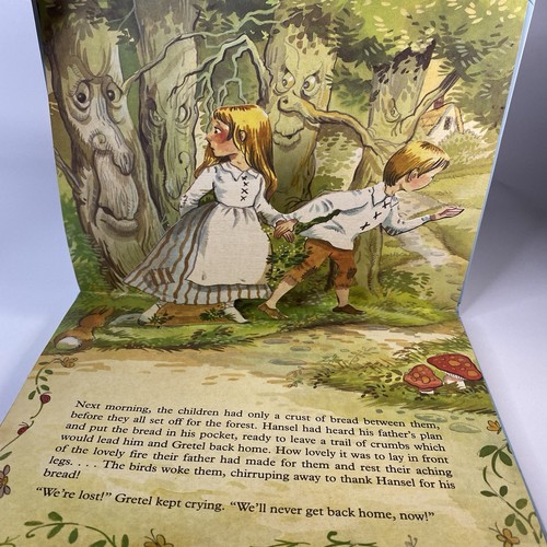 Hansel & Gretel Pop-Up Picture Story Book Kids HB Brown Watson Vintage - Picture 4 of 5