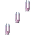  3 Sets Kaninchen Ohren Auto Hasen Ohrrn Hasenohren Kopfstutzen Deko