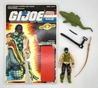 GI JOE: Croc Master (1987) 100% Complete! With Backing  Card! Excellent!