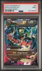2015 Pokemon M Rayquaza EX 61/108 Roaring Skies Holo PSA 9