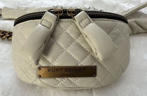Kurt Geiger London kleine natürliche Brixton gesteppte Gürteltasche - Bild 11 von 14