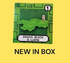 2025 McDonald’s Minecraft Movie Happy Meal Toy #1 Grass Block Llama NEW IN BOX