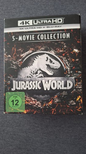 JURASSIC WORLD 5-MOVIE COLLECTION 4 K HD + BLU -RAY