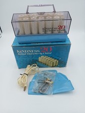 Clairol Kindness 20 Instant Hairsetter Hot Rollers Denmark 1968 Box Clips Works