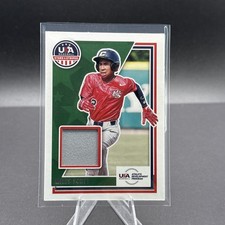 2022 Panini USA Baseball Stars & Stripes Jersey Miles Scott Rookie