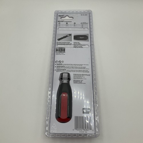 NEW Milwaukee Most Versatile 9 in 1 Punchdown Multi Bit Screwdriver 48-22-2902 - Picture 5 of 7