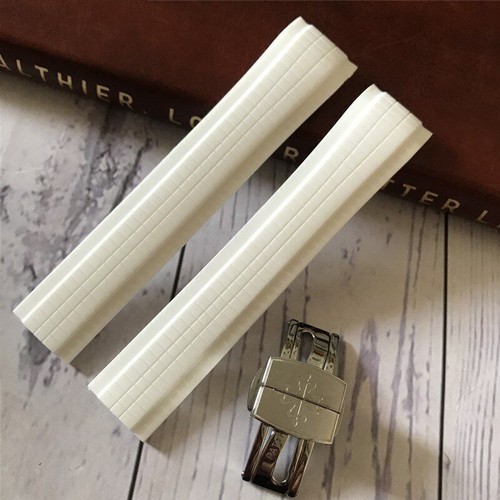 Fit For Patek Aquanaut Philippe Series 5164a 5167a-001 Watch Band Strap Rubber - Picture 5 of 13