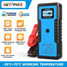 AUTOPHIX JSC2100 Super Capacitor Jump Starter Booster Battery Charger Power Bank