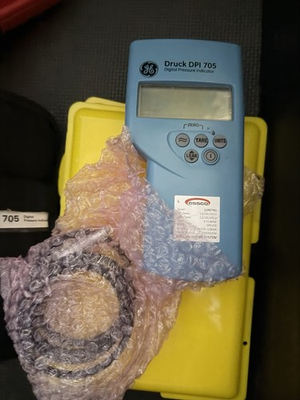 #ad Druck DPI705 Precision Digital Pressure Indicator 5000 PSI Blue $200.00