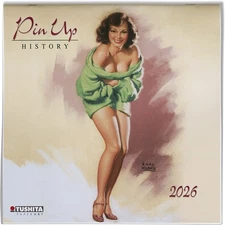 Pin Up History 2026 Wall Calendar 260207
