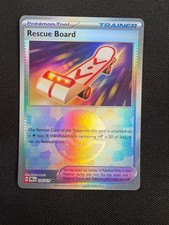 Rescue Board (Poke Ball Pattern) 126/131 Holo Prismatic Evolutions Pokemon NM