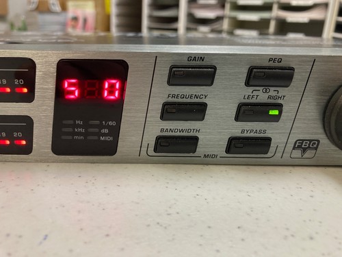 Behringer Feedback Destroyer Pro Auto & Ultra-Fast Feedback Destroyer - FBQ2496 - Picture 2 of 13