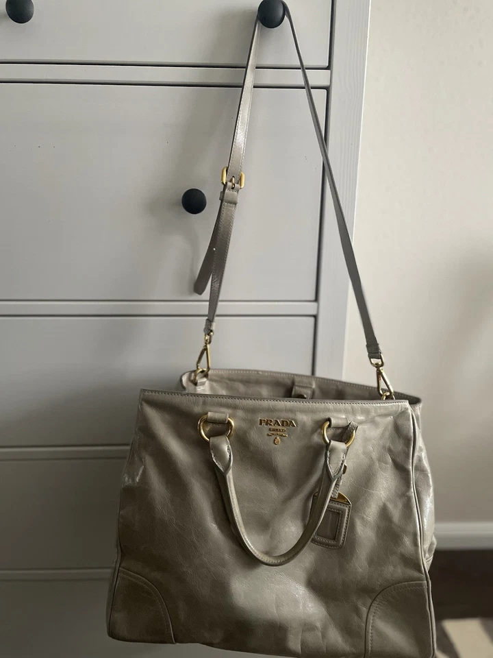 Prada Vitello Shine Tasche Damen Echtleder - Bild 4 von 4