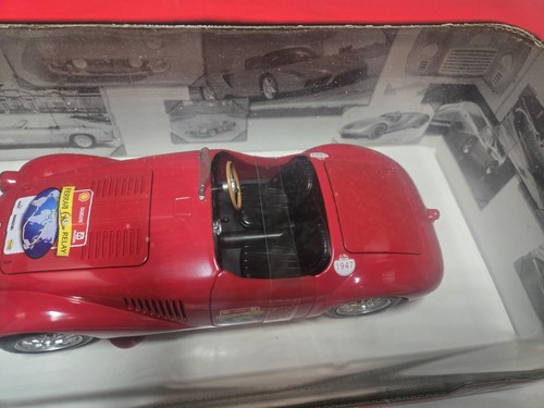 Hot Wheels Ferrari 125 S Red 60th Anniversary 1/18 Die Cast New In Box Sealed - Picture 10 of 11