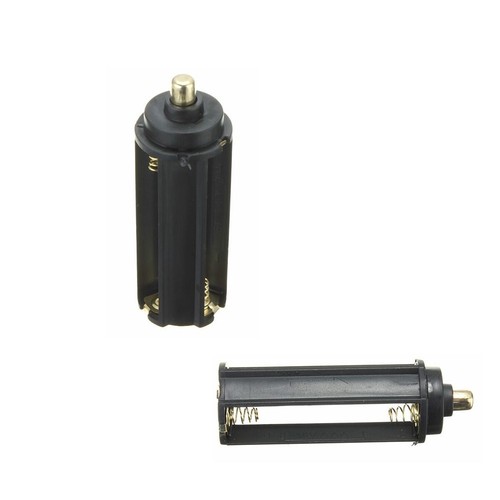 Battery Holders Torch 65 * 21mm Accessories Black Box Bracket Flashlight - Picture 4 of 5