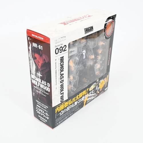 Figura Articulada Anime Kaiyodo Revoltech No.092 Nicholas D Wolfwood Trigun - Imagen 5 de 12