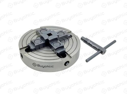 Mandrino per tornio legno 4 ganasce x 6" pollici filettato 3/4-16 con regolabile autonomamente - Foto 2 di 5
