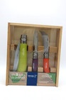 NEW! Opinel 254274 Garden Knife Set + Storage Case, Includes Saw Pruner Grafting