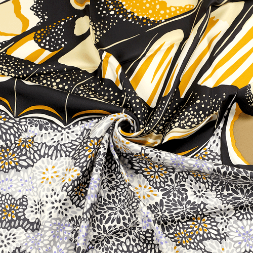 Hermes Schal L'ESPRIT DE LA FORET Seide Carre blau weiß ALICE SHIRLEY 90cm - Bild 4 von 6