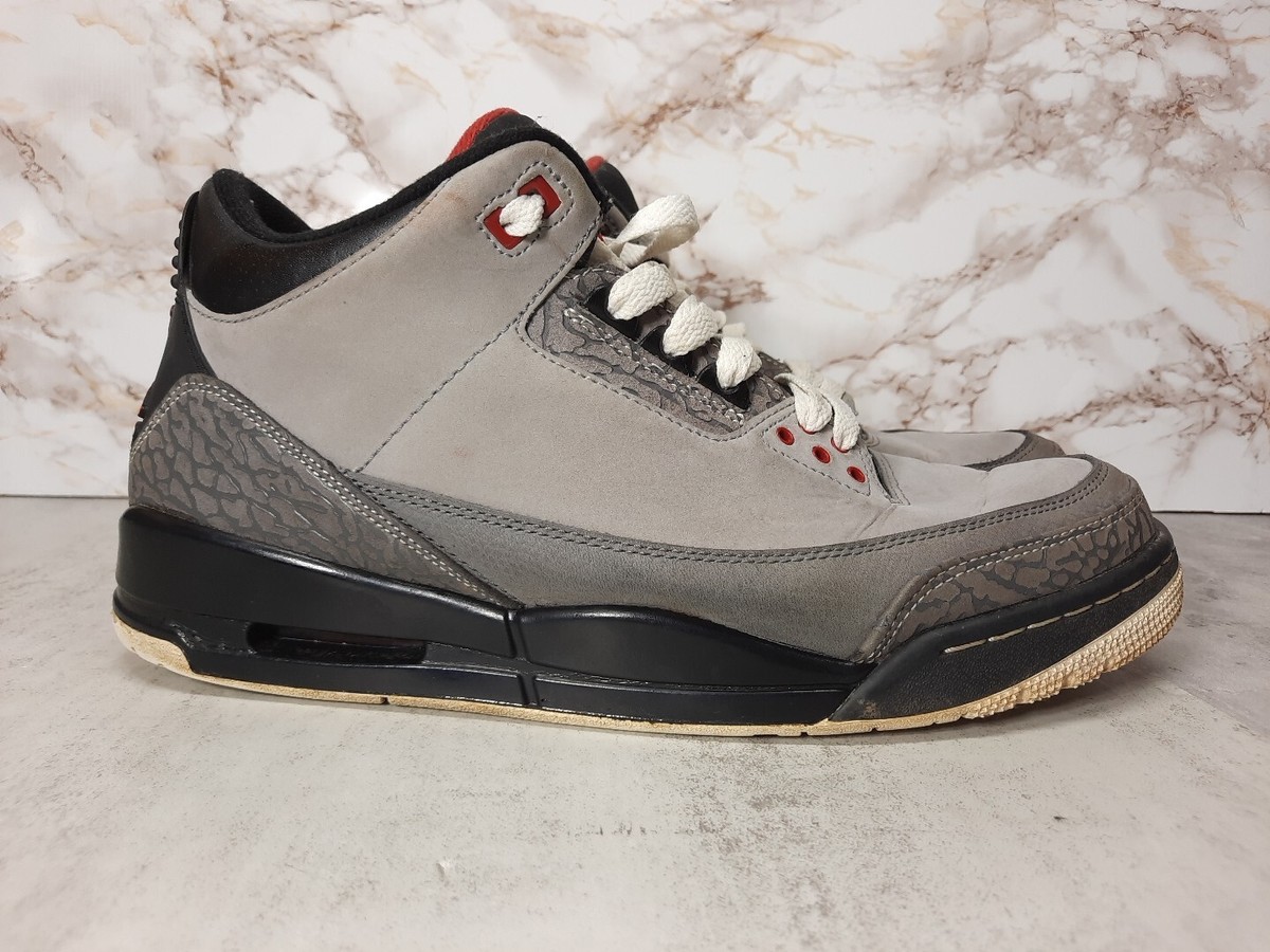 Nike Air Jordan 3 Retro Stealth 2011 Size 11 Shoes 136064  display picture 2