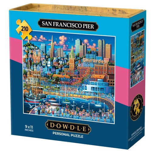 San Francisco Pier 210 Piece Jigsaw Puzzle Dowdle New - Picture 1 of 2