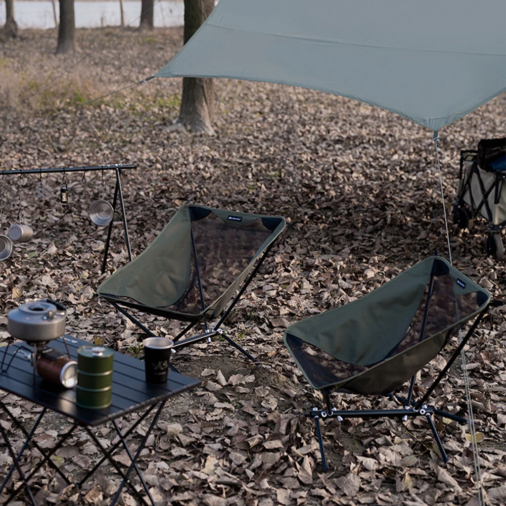 ShineTrip Camping Chair Folding Moon Chair for Outdoor Hiking