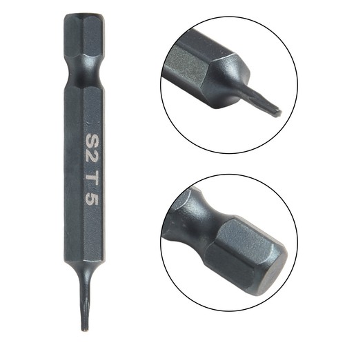 Precision T5T40 Blue Magnetic Torx Screwdriver Bits Set 1/4 Shank 50mm. - Picture 33 of 99