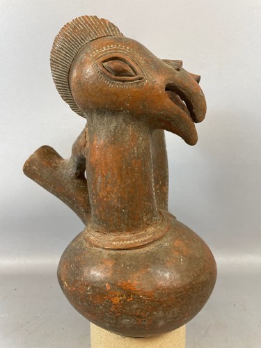 221211 - Terracotta African double Mambila pottery - Nigeria. - Picture 4 of 10