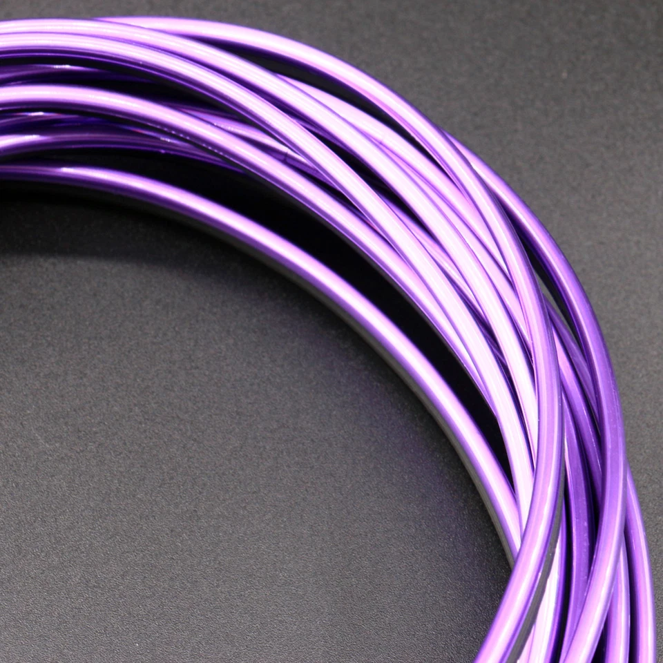 New 5M Purple Universal Car Styling Moulding Decorative Filler Strip Interior - Imagem 4 de 4