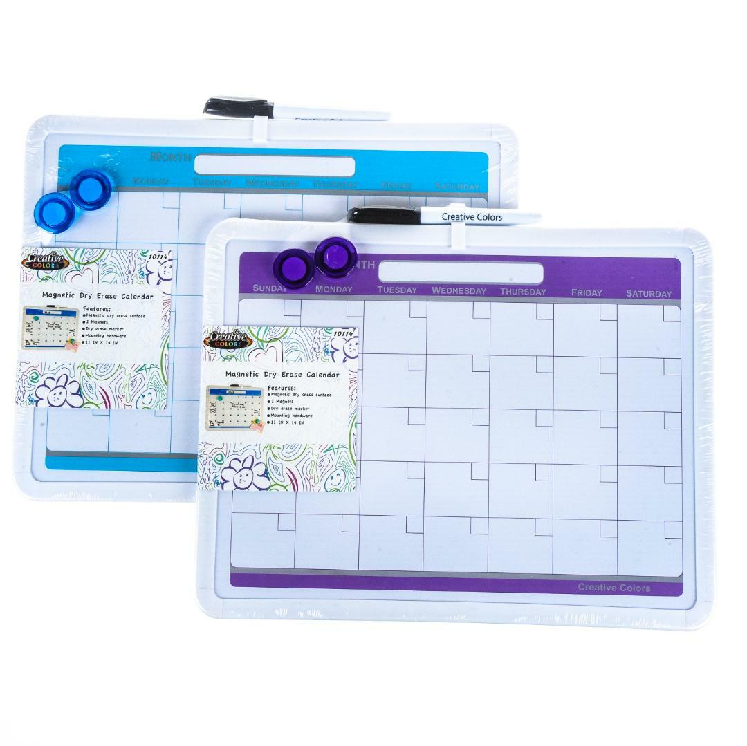 Dry Erase Calendar Board - CASE OF 24 Dry Erase Calendar Board - CASE OF 24