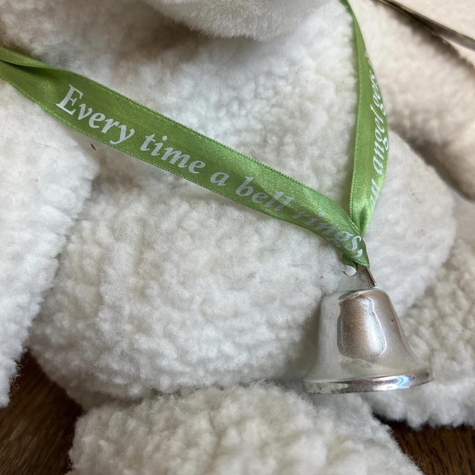 Etiquetas De Colección 1993 Bebé Cordero Chop ALAS DE ÁNGEL Marioneta de Mano 16" Peluche Shari Lewis Foto 3 de 4