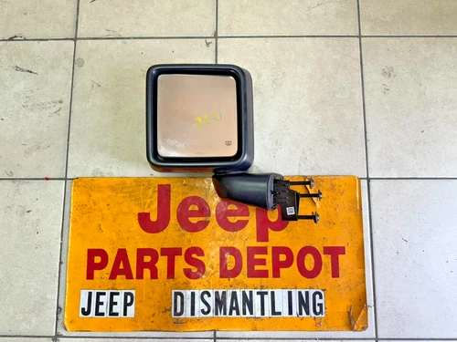 2018 2024 JEEP WRANGLER JLU LEFT SIDE VIEW MIRROR ELECTRIC HEATED OEM 68281891