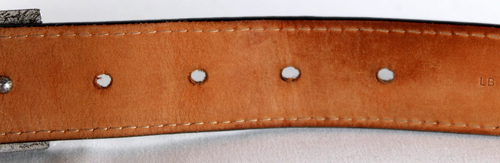 Cinturón para hombre Louis Vuitton cuero negro plata REQUISITOS DE VIAJE hebilla 95 38 - Imagen 16 de 17