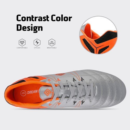 Mens Boys Soccer Cleats Soccer Shoes Football Shoes US Size 6.5-13 - Picture 44 of 46