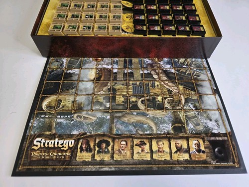 Stratego Board Game Pirates of the Caribbean at World End Milton Bradley Complet - Picture 6 of 6