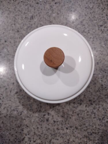 creativco-op Canister By Lori Siebert Christmas Woodland Teak Like Knob Beauty - Picture 3 of 14
