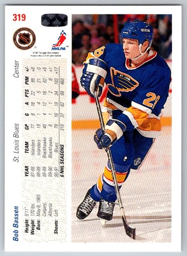 1991-92 Upper Deck Hockey #251-500 PICK FROM LIST - Picture 141 of 501