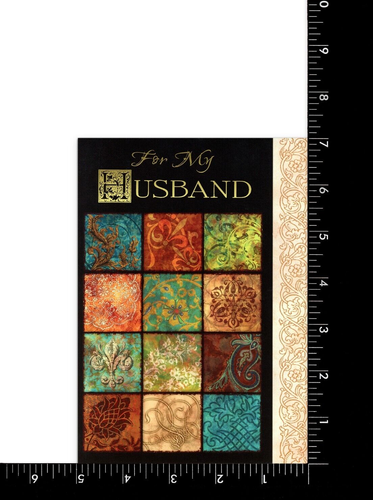 Romantic & Loving HAPPY BIRTHDAY Card FOR HUSBAND, You Make Me Feel by RSVP +✉ - Picture 3 of 5