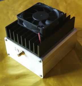 1mW-30mW input 87M-108MHz 15W RF FM TX Transmission Power Amplifier AMP Heasink