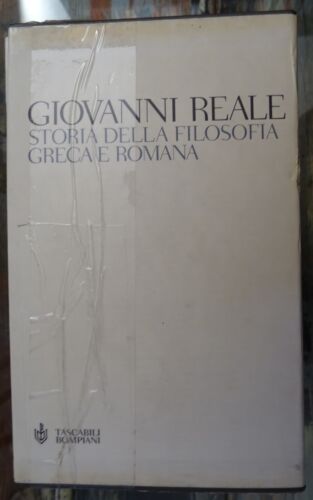 Storia della filosofia greca e romana Giovanni Reale Bompiani LEGGI DESCRIZIONE - Foto 2 di 3