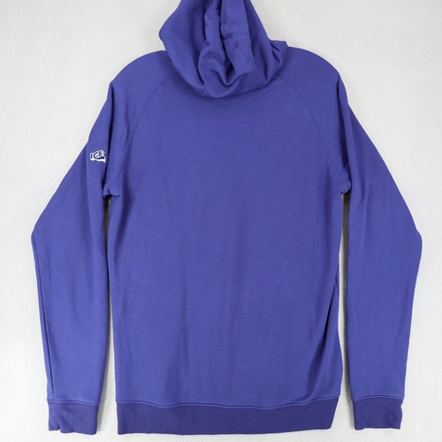 Holderness & Bourne Hoodie Sz S Logo Navy Blue Lawson Pullover Luxe Performance - Picture 6 of 8
